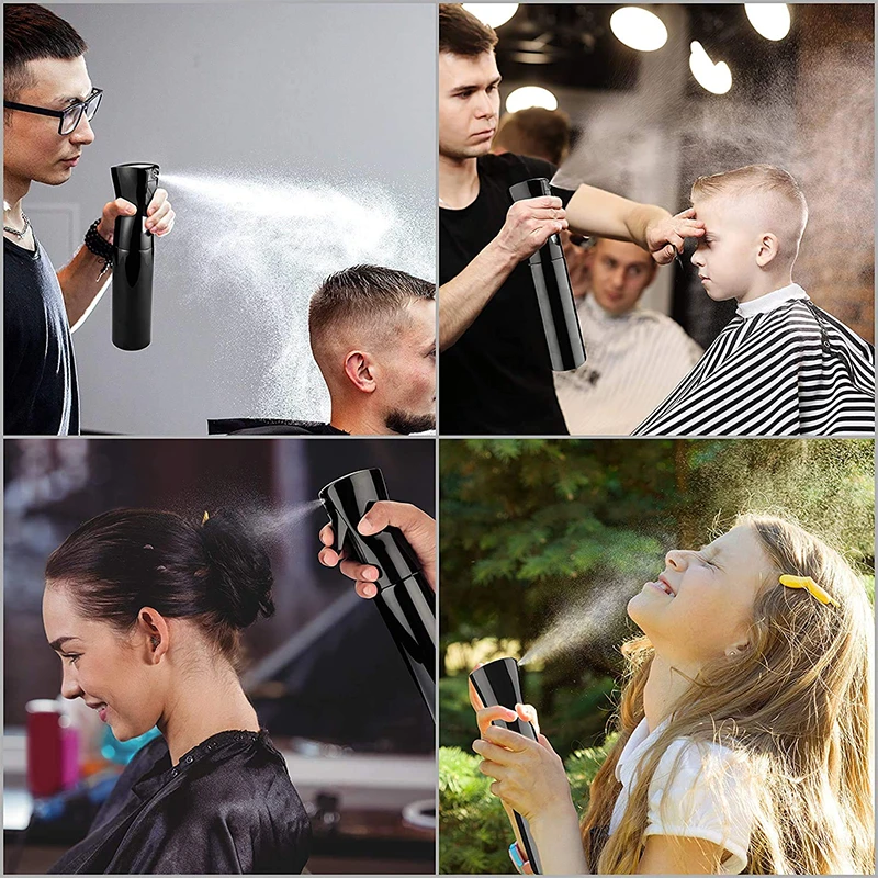 Continuous Mist Hair Spray Bottle By Glow Routine