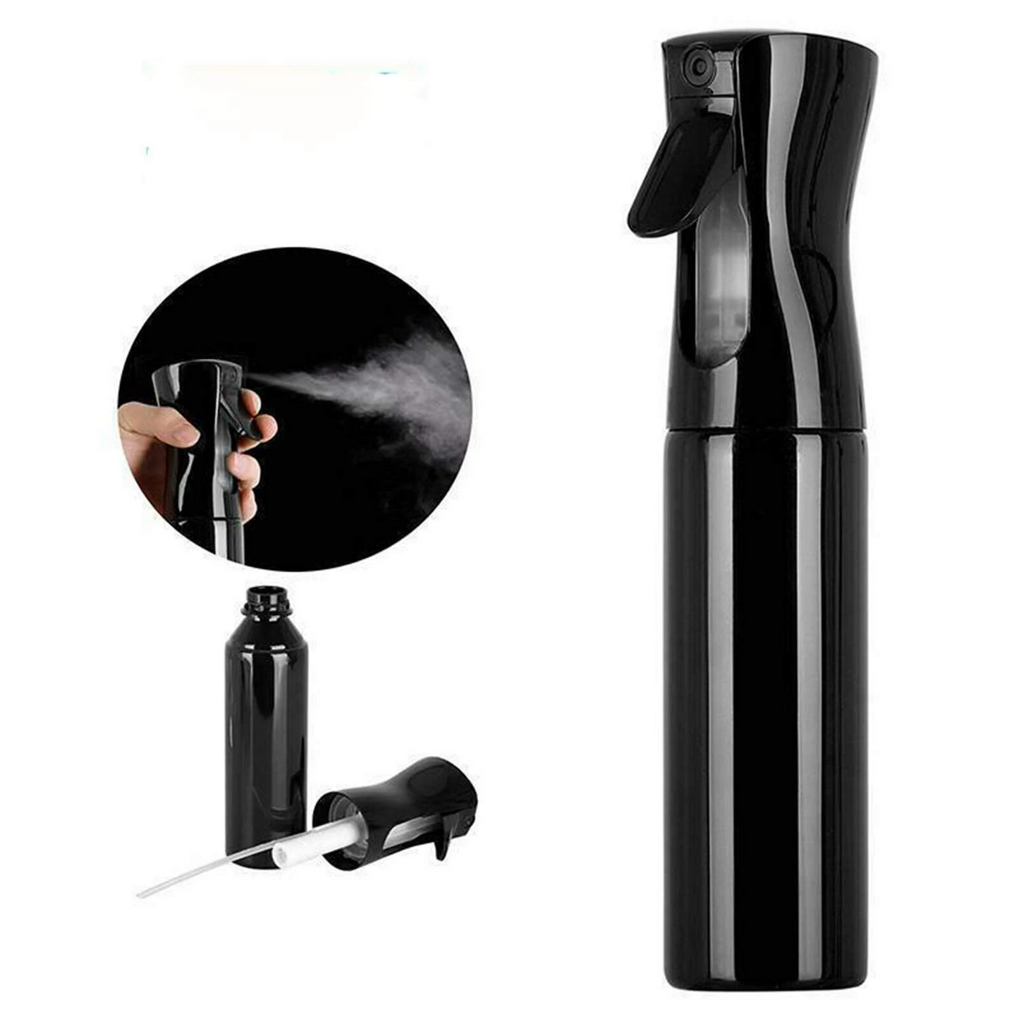 Continuous Mist Hair Spray Bottle By Glow Routine