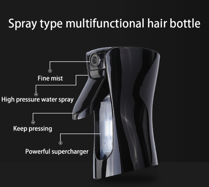 Continuous Mist Hair Spray Bottle By Glow Routine