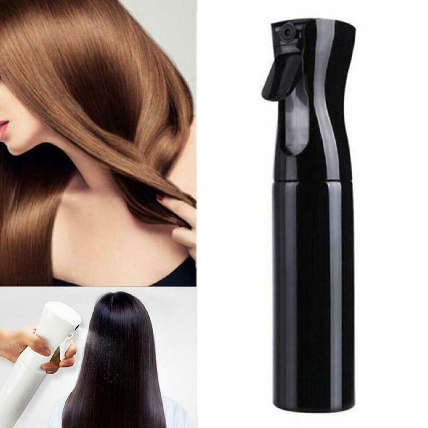 Continuous Mist Hair Spray Bottle By Glow Routine